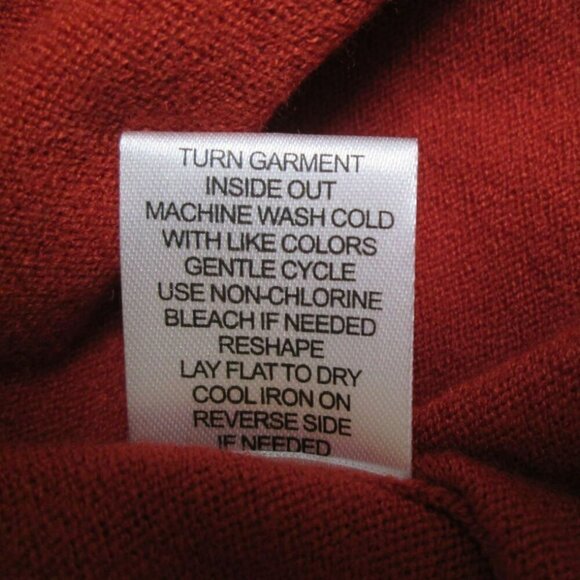 Love Ellie Rust V-Neck Criss Cross Back Lightweight Sweater-XL-NWOT - Picture 6 of 13
